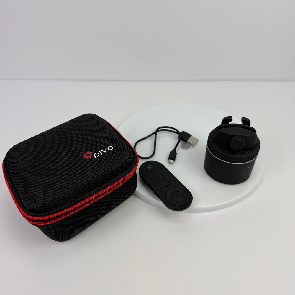 Pivo Pod Auto Tracking Phone Mount for Equestrian Vlog Influencer 360 Rotation